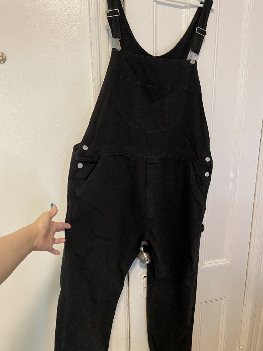 Ozma Black overalls Size 1X